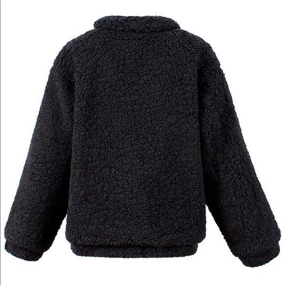 Black Teddy coat - Picture 1 of 2